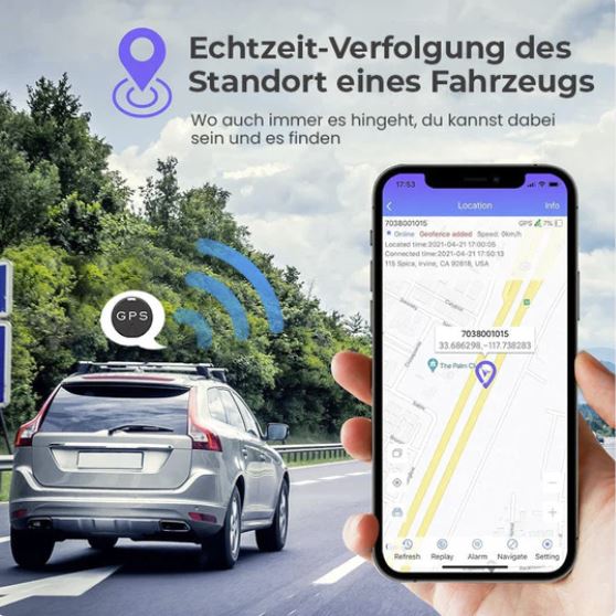 SISADEAL™ | EasyFind Magnetischer Mini-GPS-Tracker