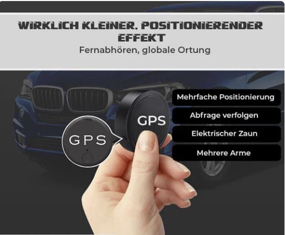 SISADEAL™ | EasyFind Magnetischer Mini-GPS-Tracker