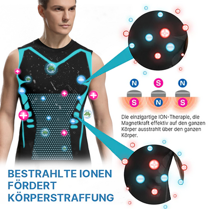 2024 SISADEAL Neue Shapewear-Weste, bequemer und atmungsaktiver Eisseidenstoff, schafft einen perfekten Körper für Männer