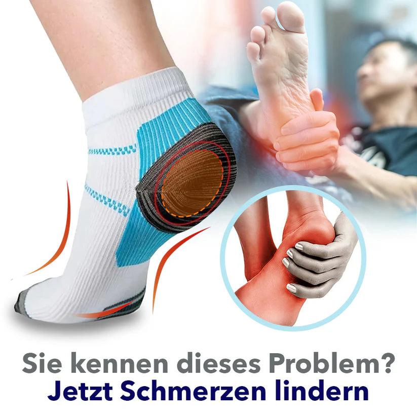 SISADEAL ® FußVital Pro - Orthopädische Kompressionssocken für den Alltag