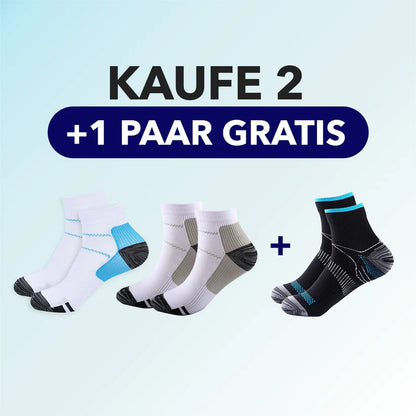 SISADEAL ® FußVital Pro - Orthopädische Kompressionssocken für den Alltag